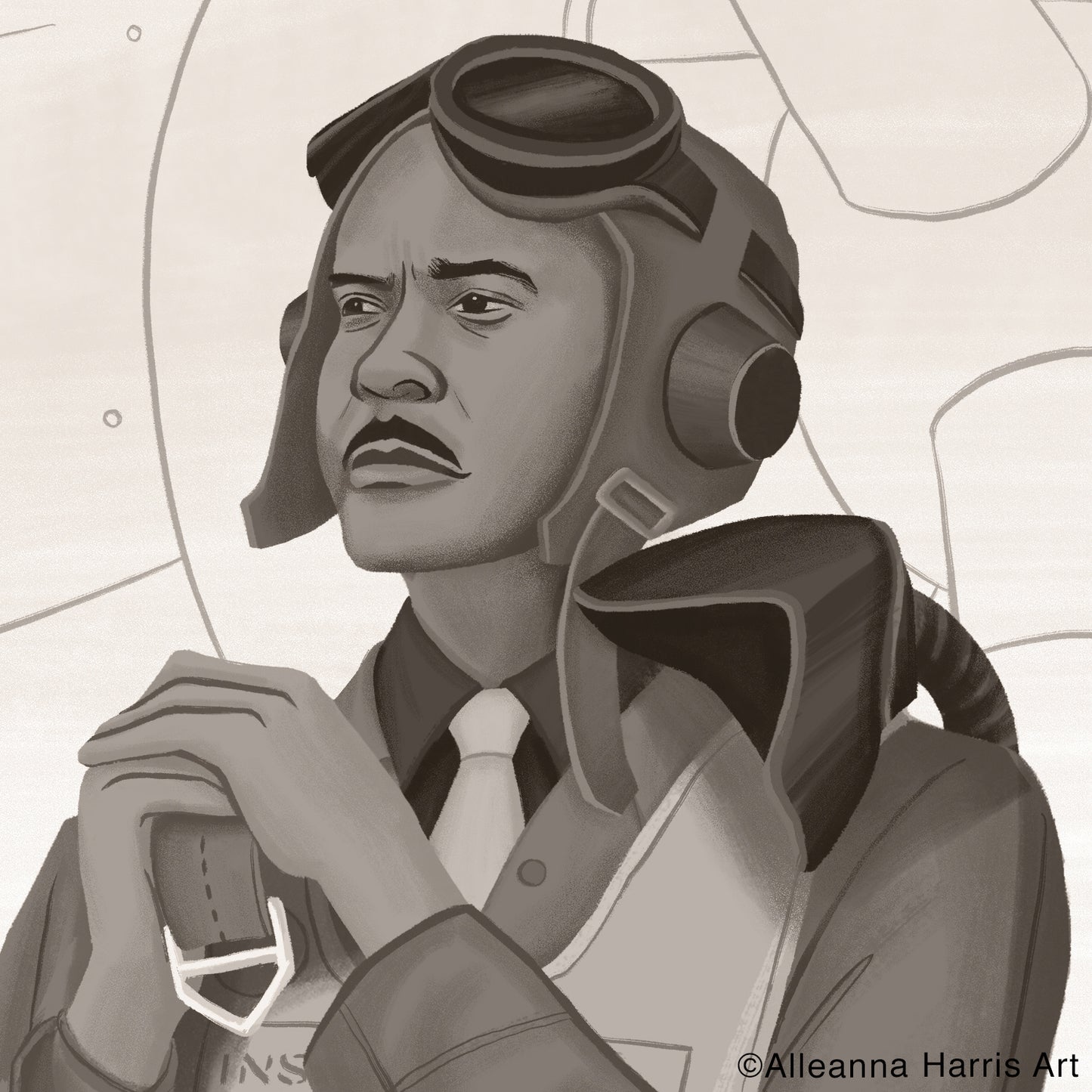 Benjamin O. Davis, Jr. Art Print