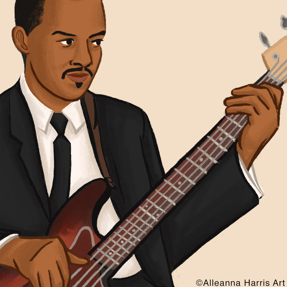 James Jamerson Art Print