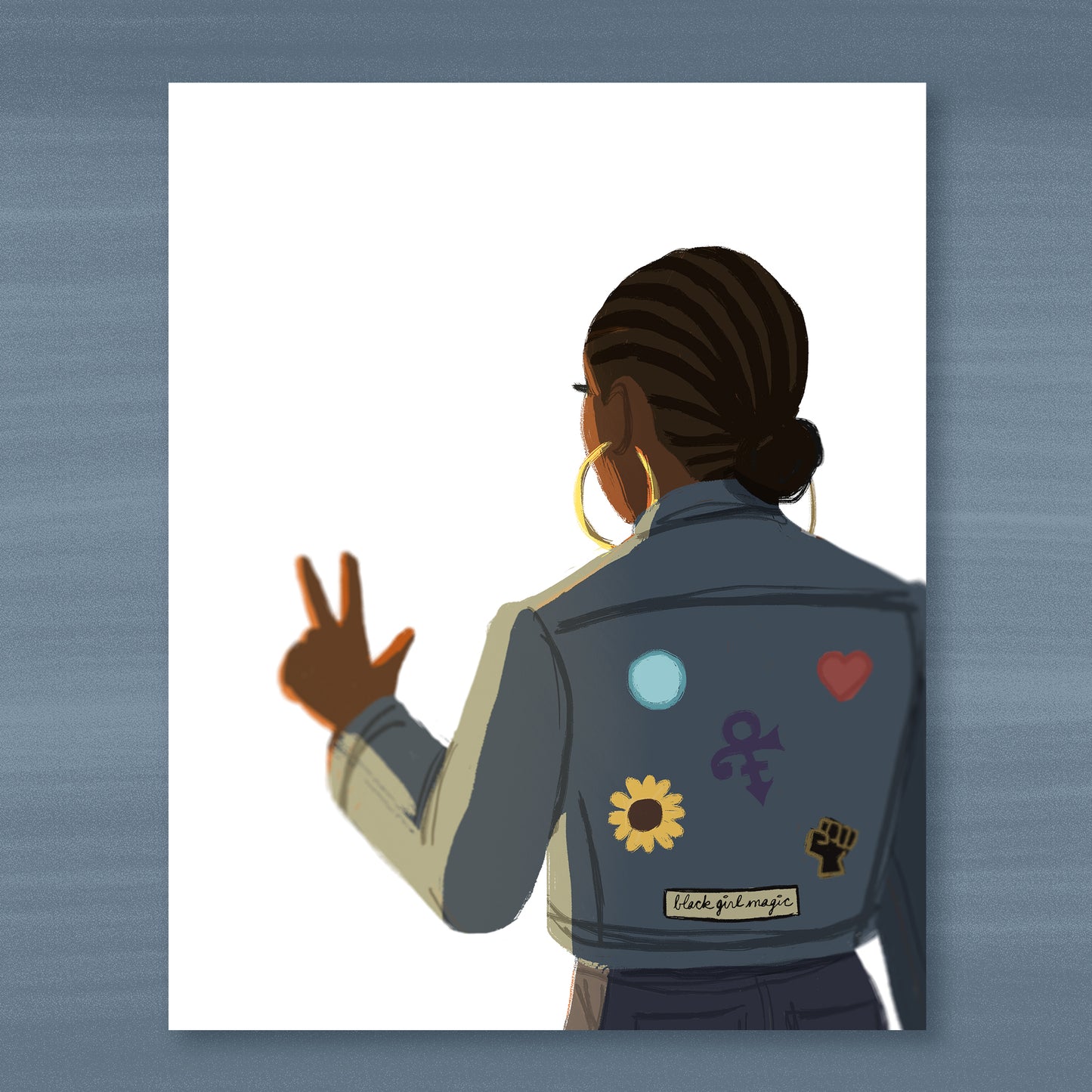 Patches Art Print