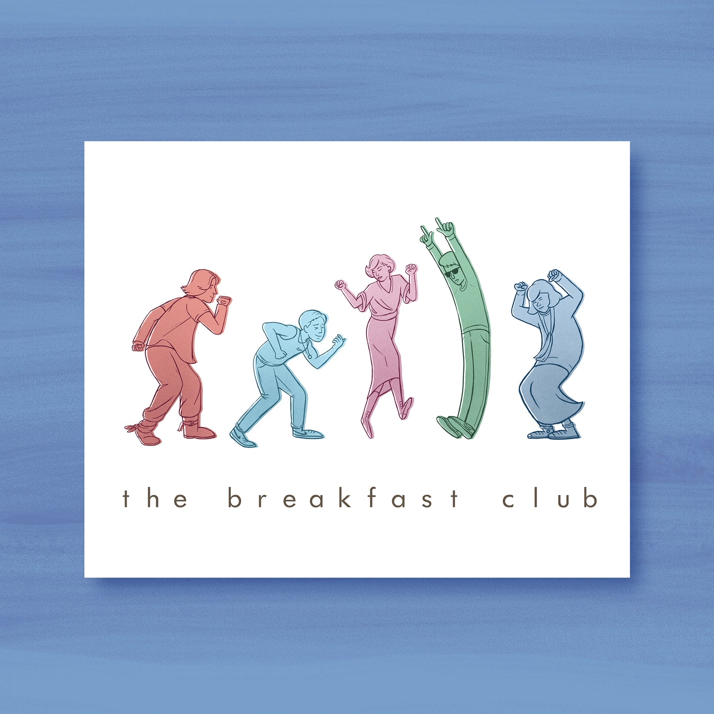 The Breakfast Club Dance Art Print