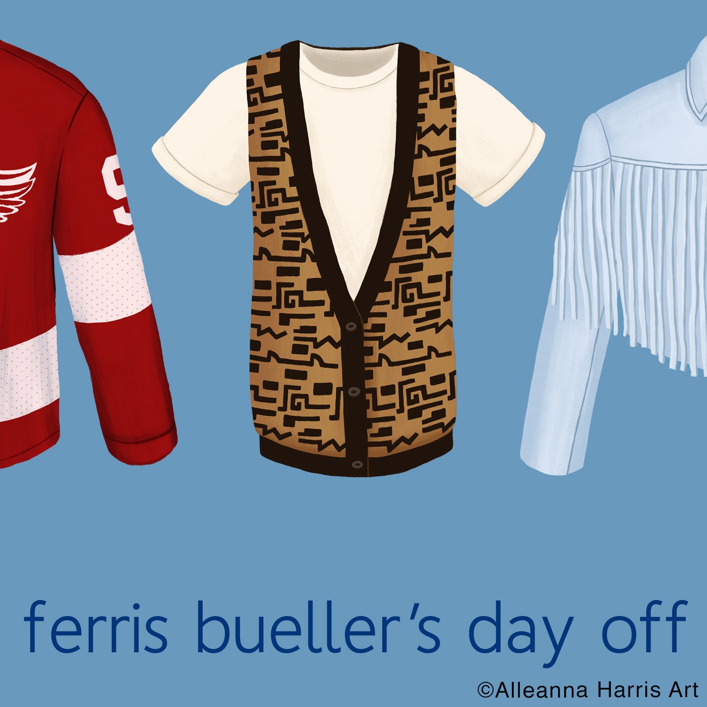 Cameron, Ferris and Sloane Art Print