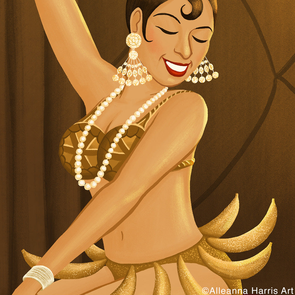 Josephine Baker Art Print
