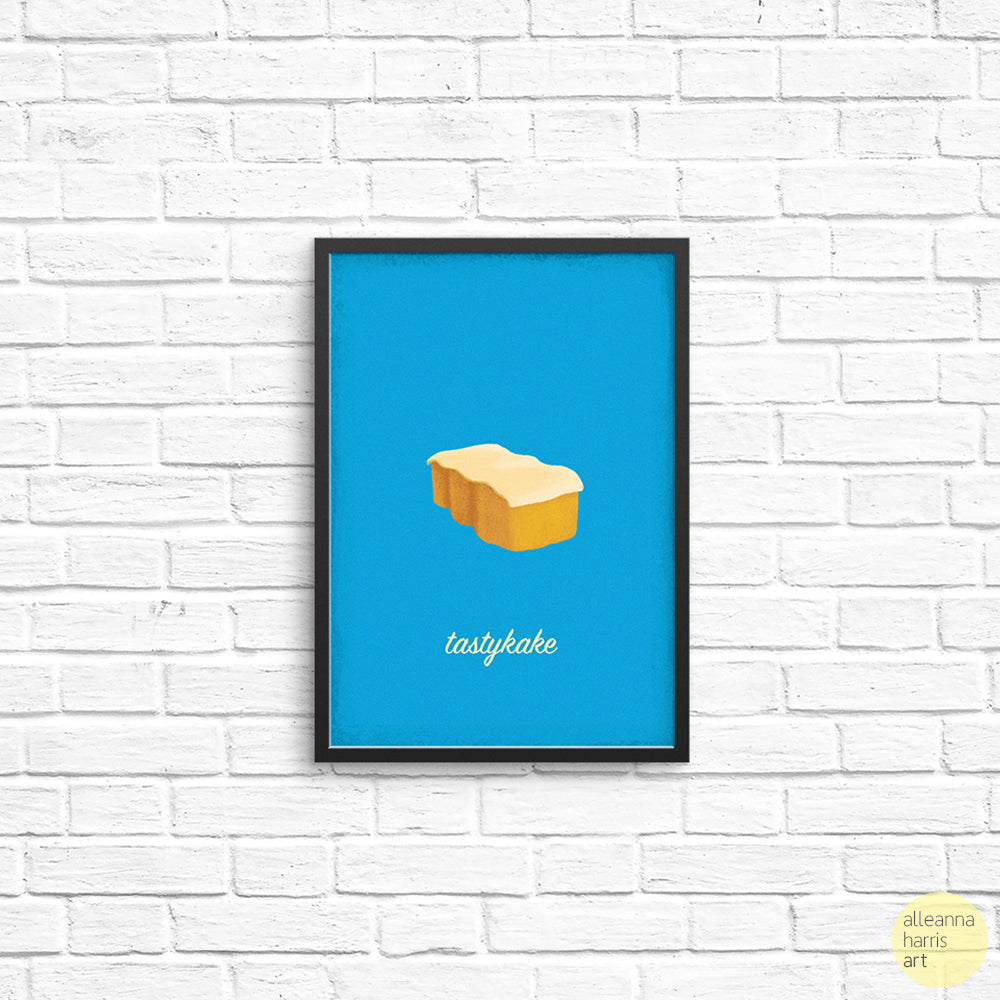 Full Set of Ten Philly Food Art Prints