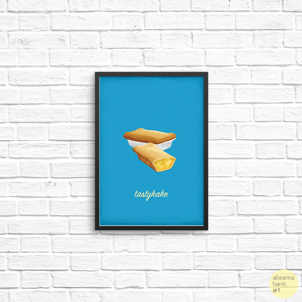 Full Set of Ten Philly Food Art Prints
