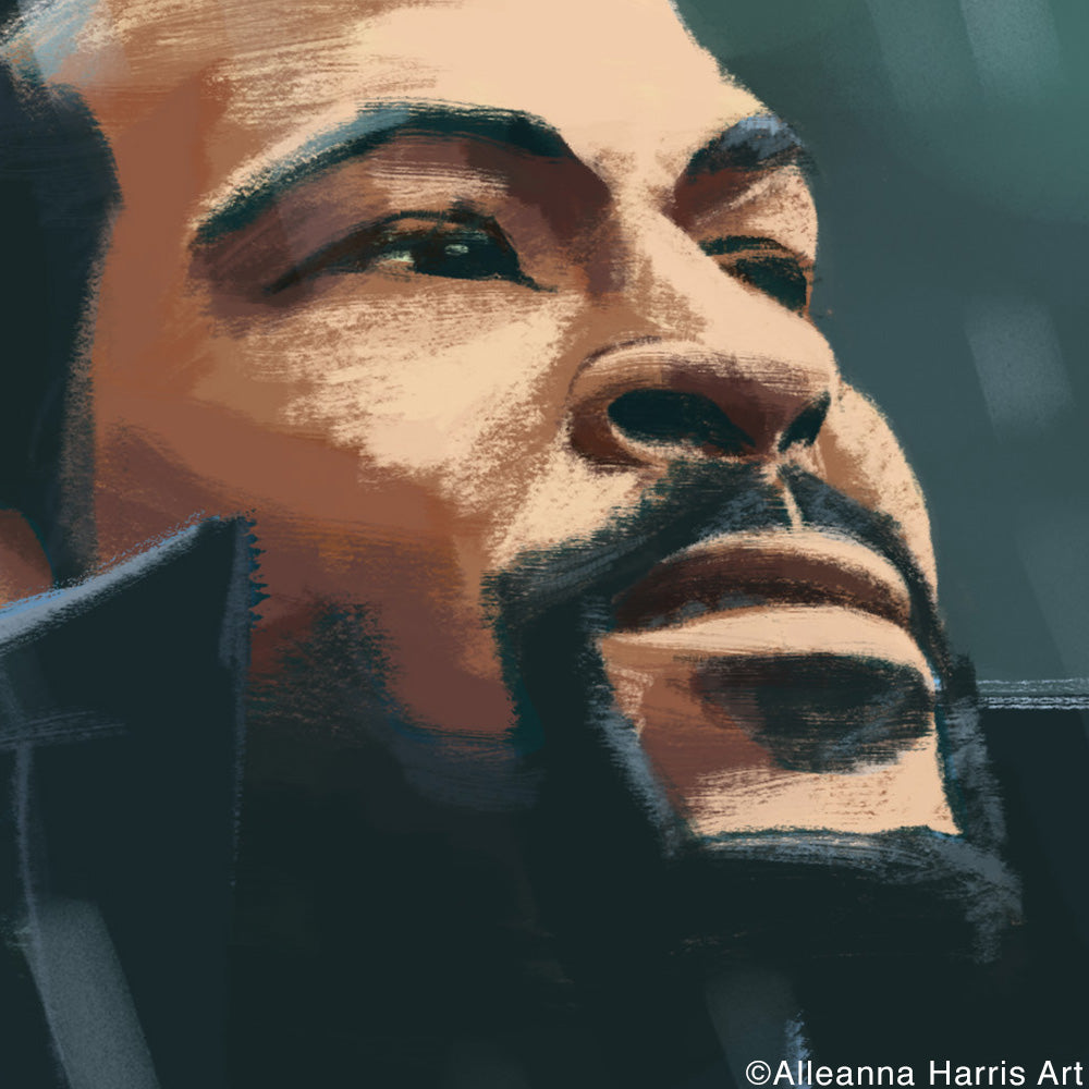 Marvin Gaye Art Print