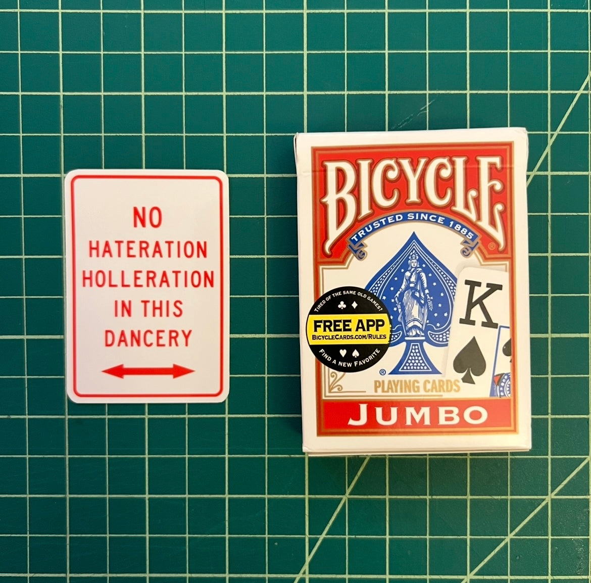 No Hateration Sticker