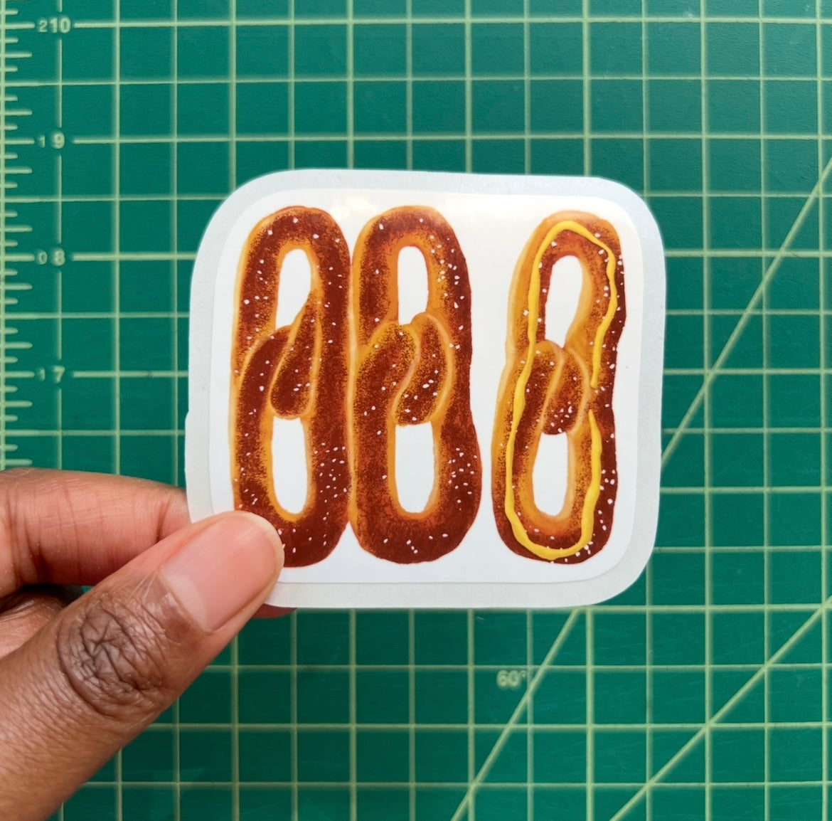 Philly Pretzels Sticker