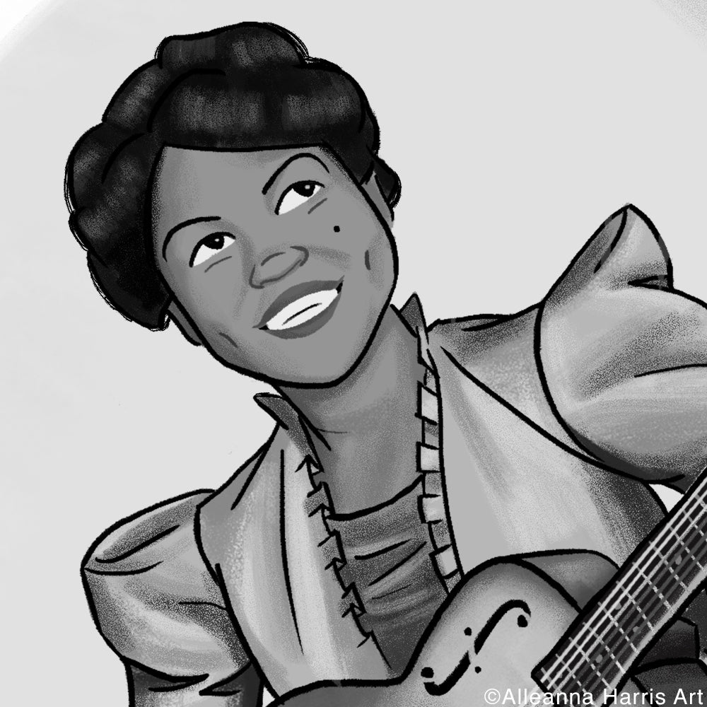 Sister Rosetta Tharpe Art Print