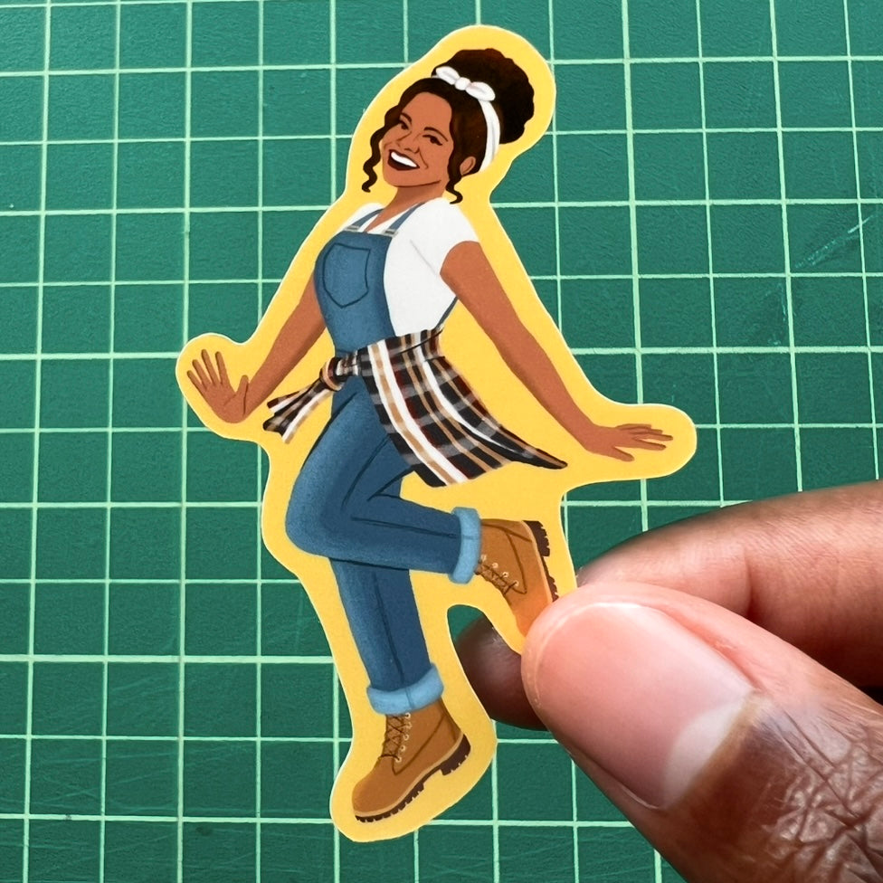 Synclaire James Sticker