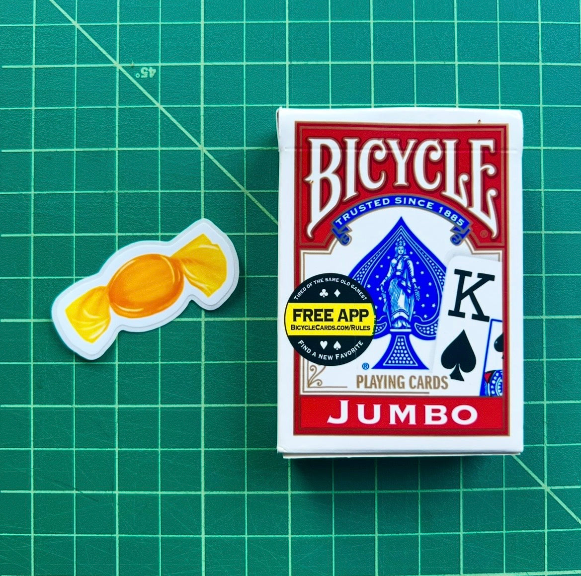 Butterscotch Candy Sticker