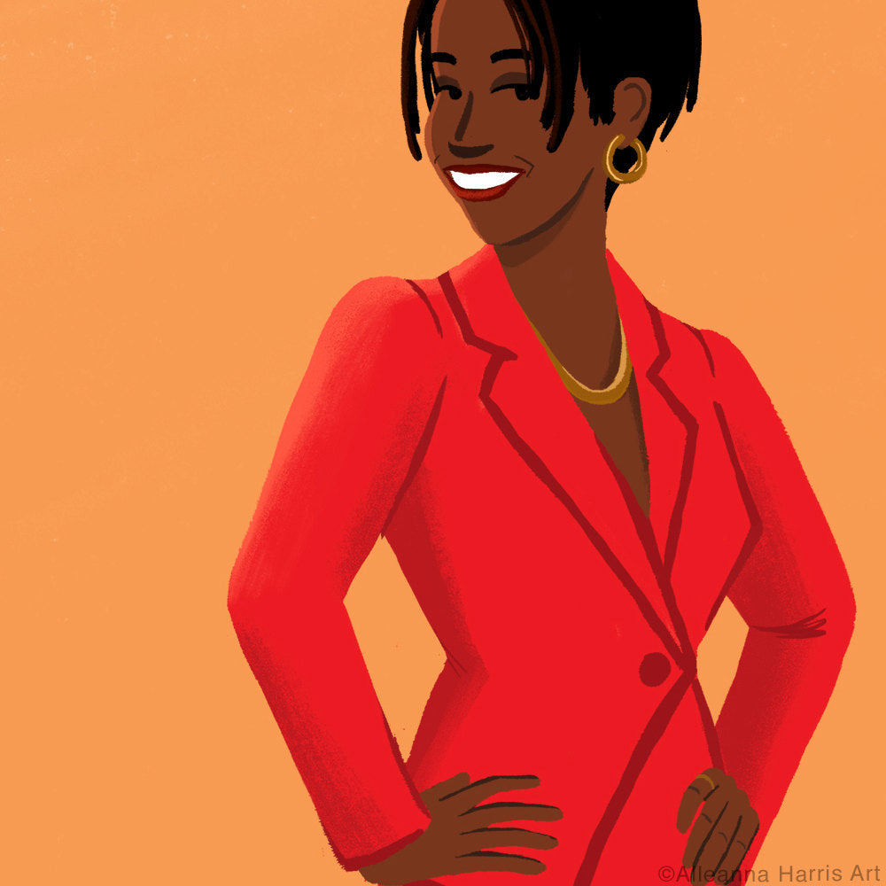 Full Set of Five Living Single Art Prints