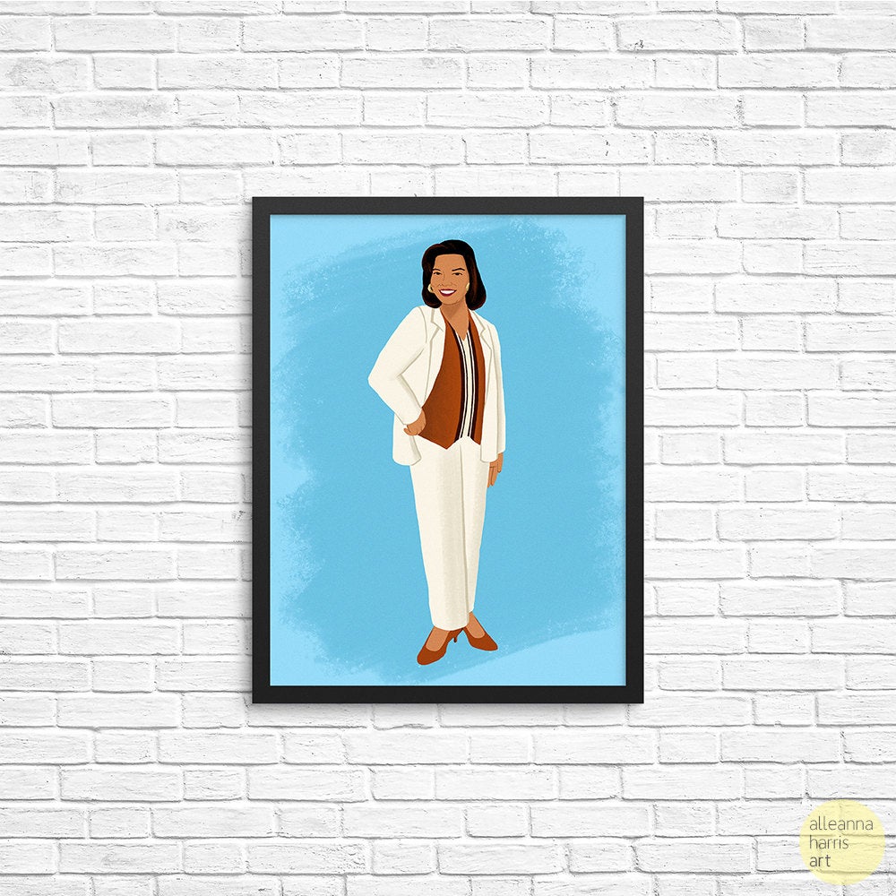 Full Set of Five Living Single Art Prints