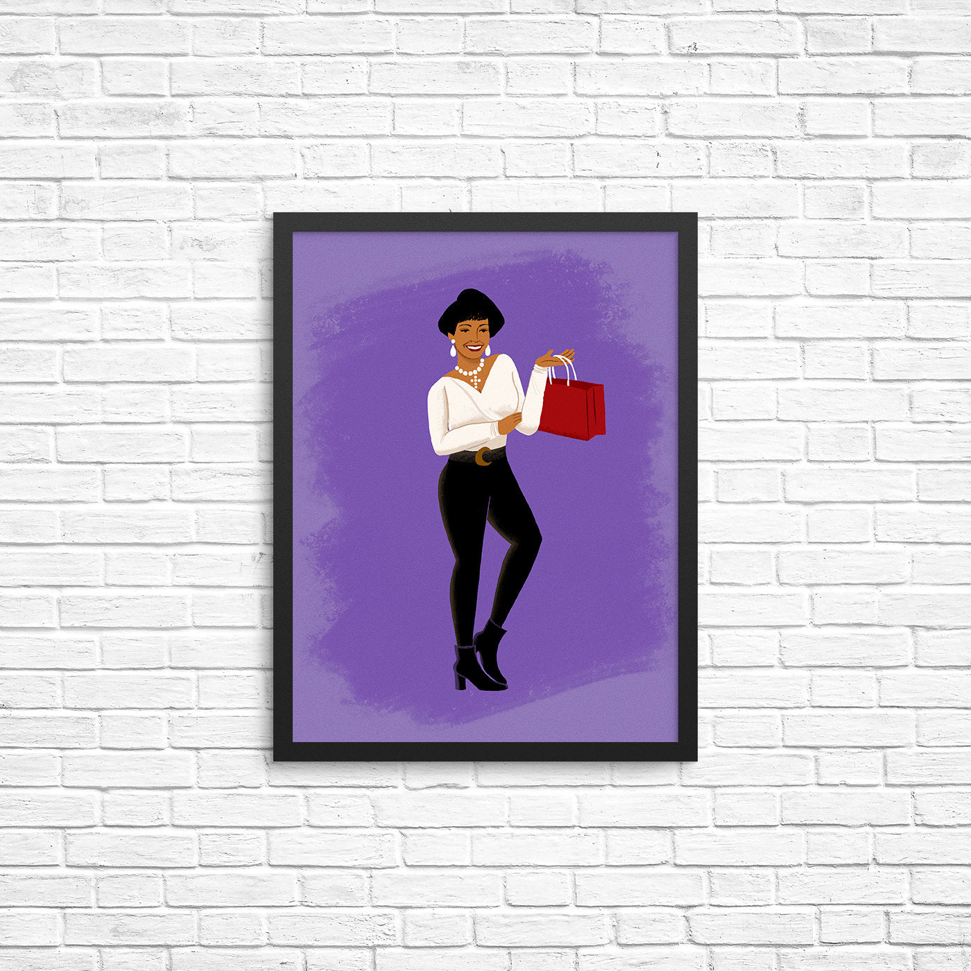 Regine Hunter Art Print