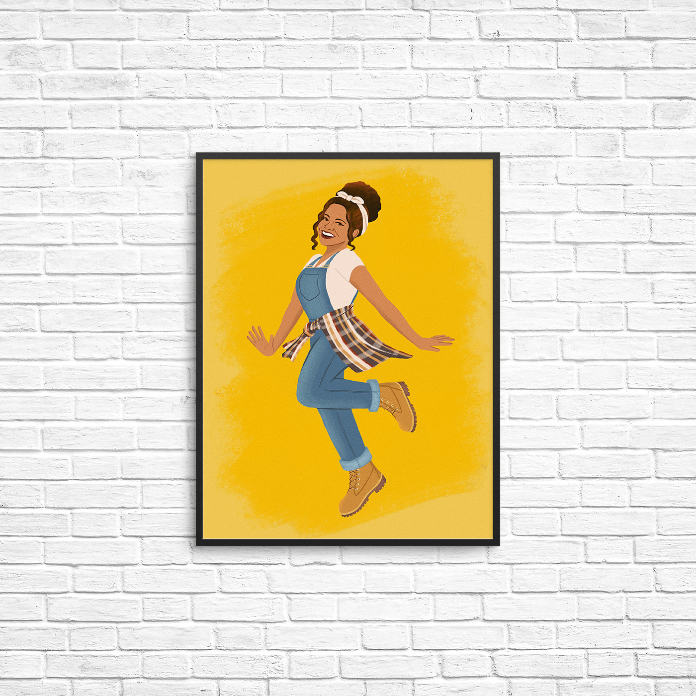 Full Set of Five Living Single Art Prints