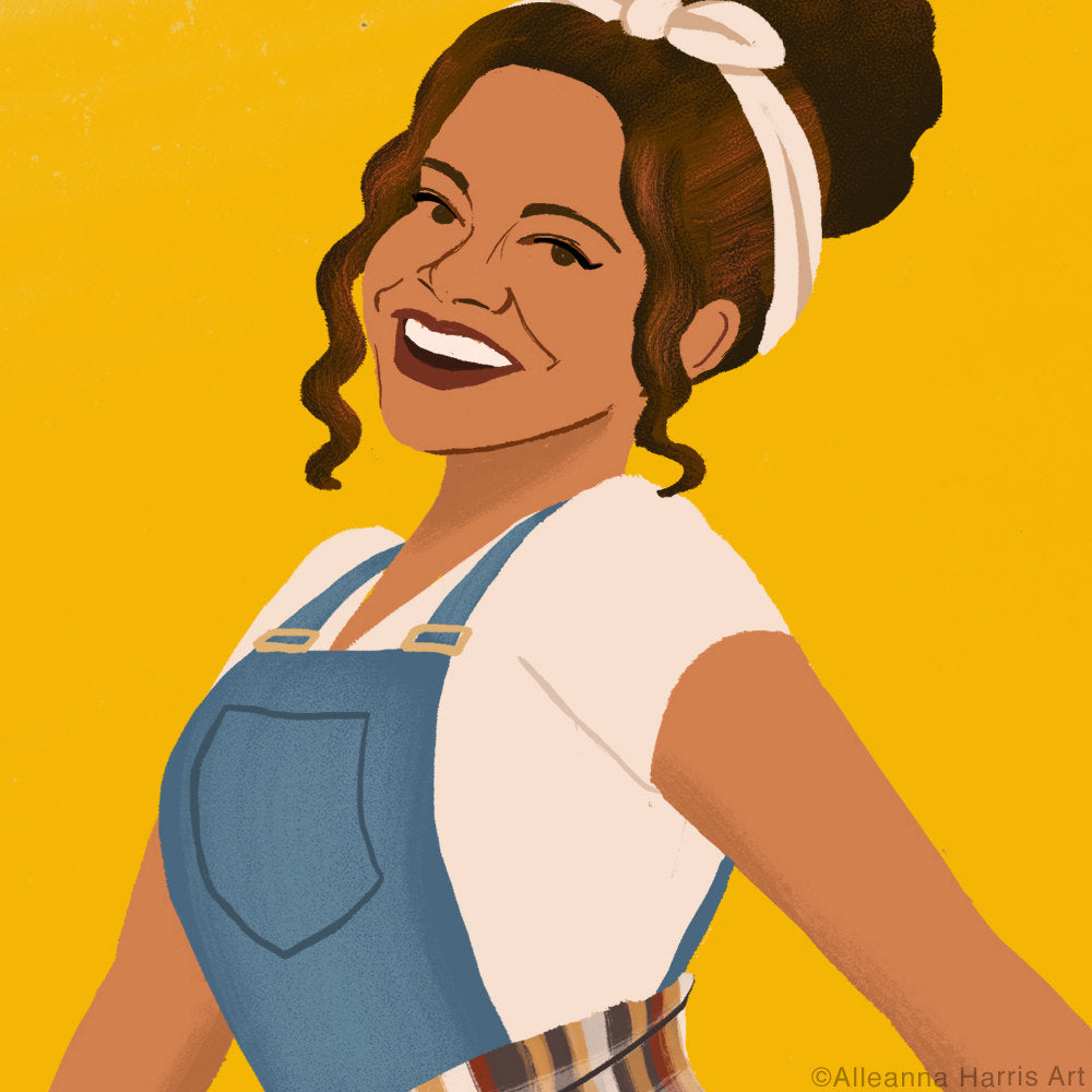 Full Set of Five Living Single Art Prints