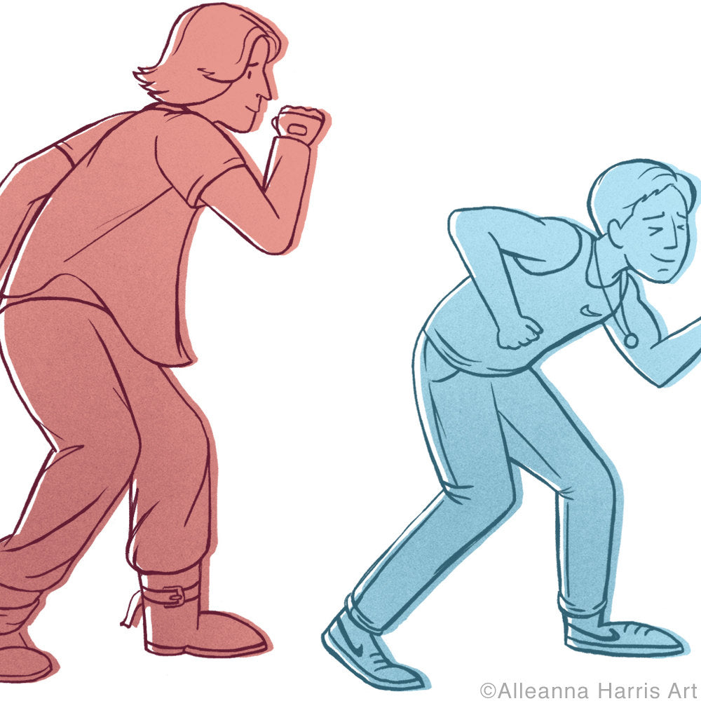 The Breakfast Club Dance Art Print