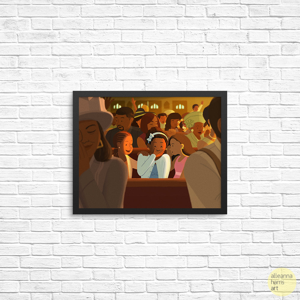 Church Memories Art Print