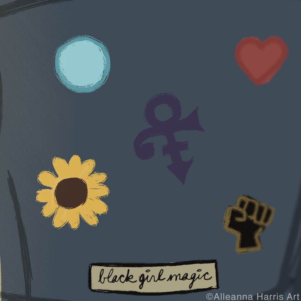 Patches Art Print