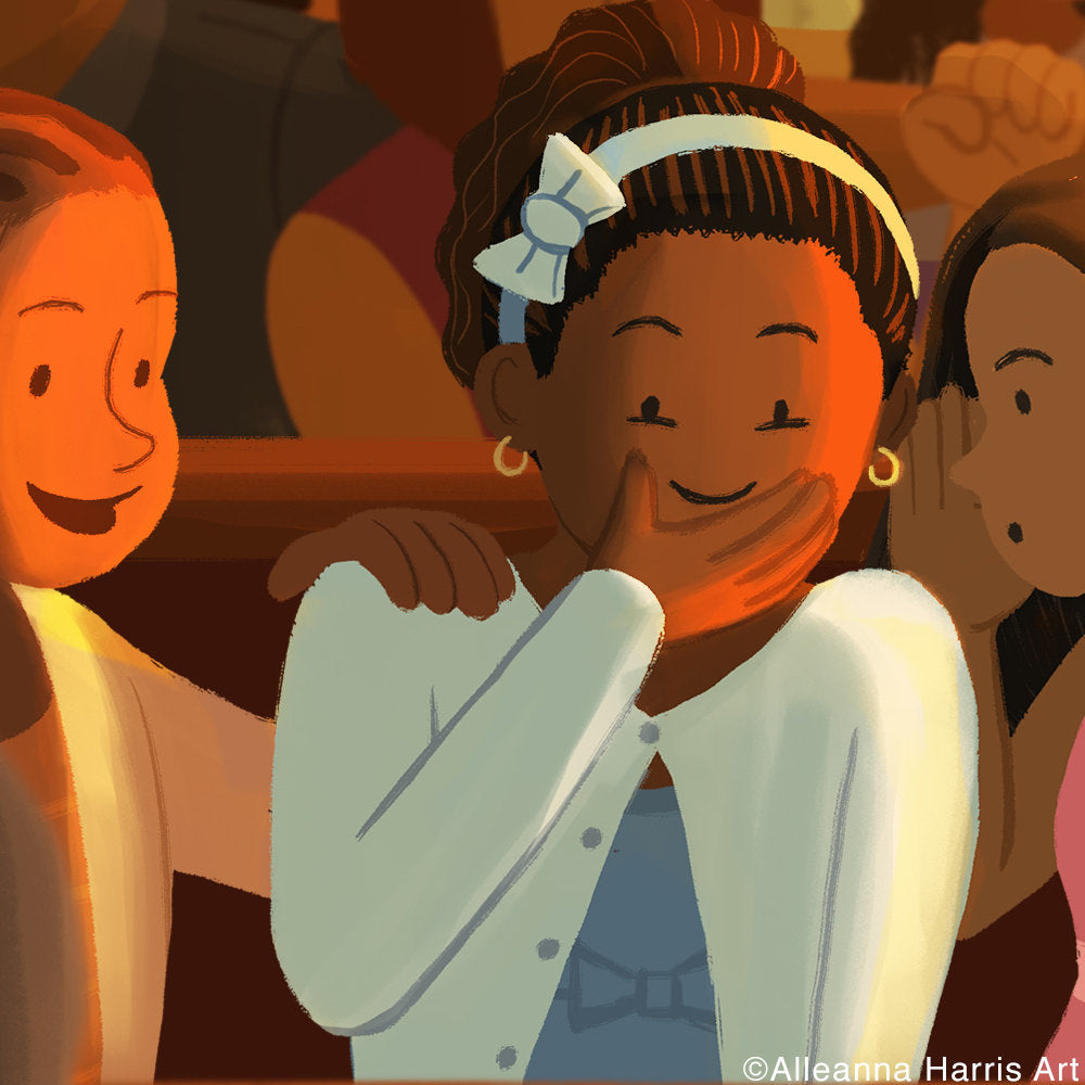 Church Memories Art Print