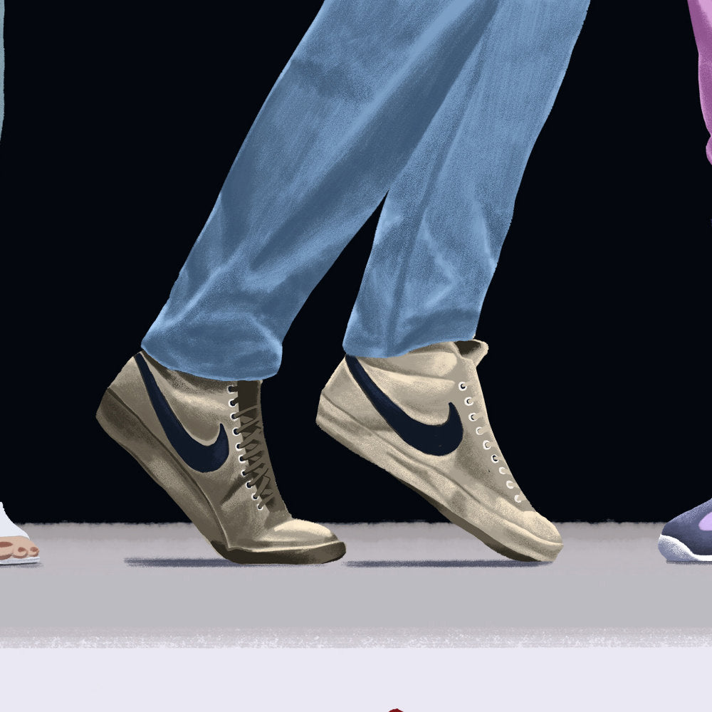 Footloose Art Print