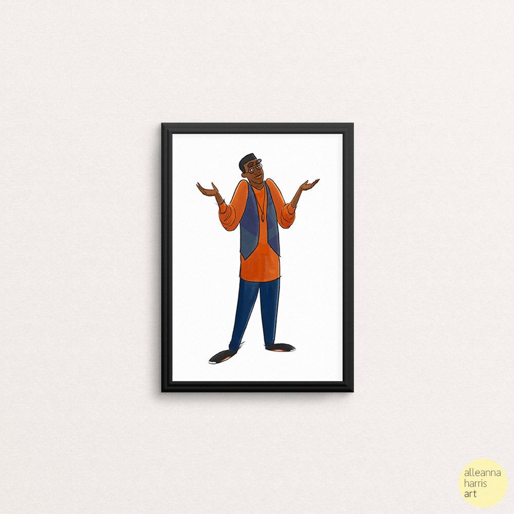 Dwayne Wayne Art Print