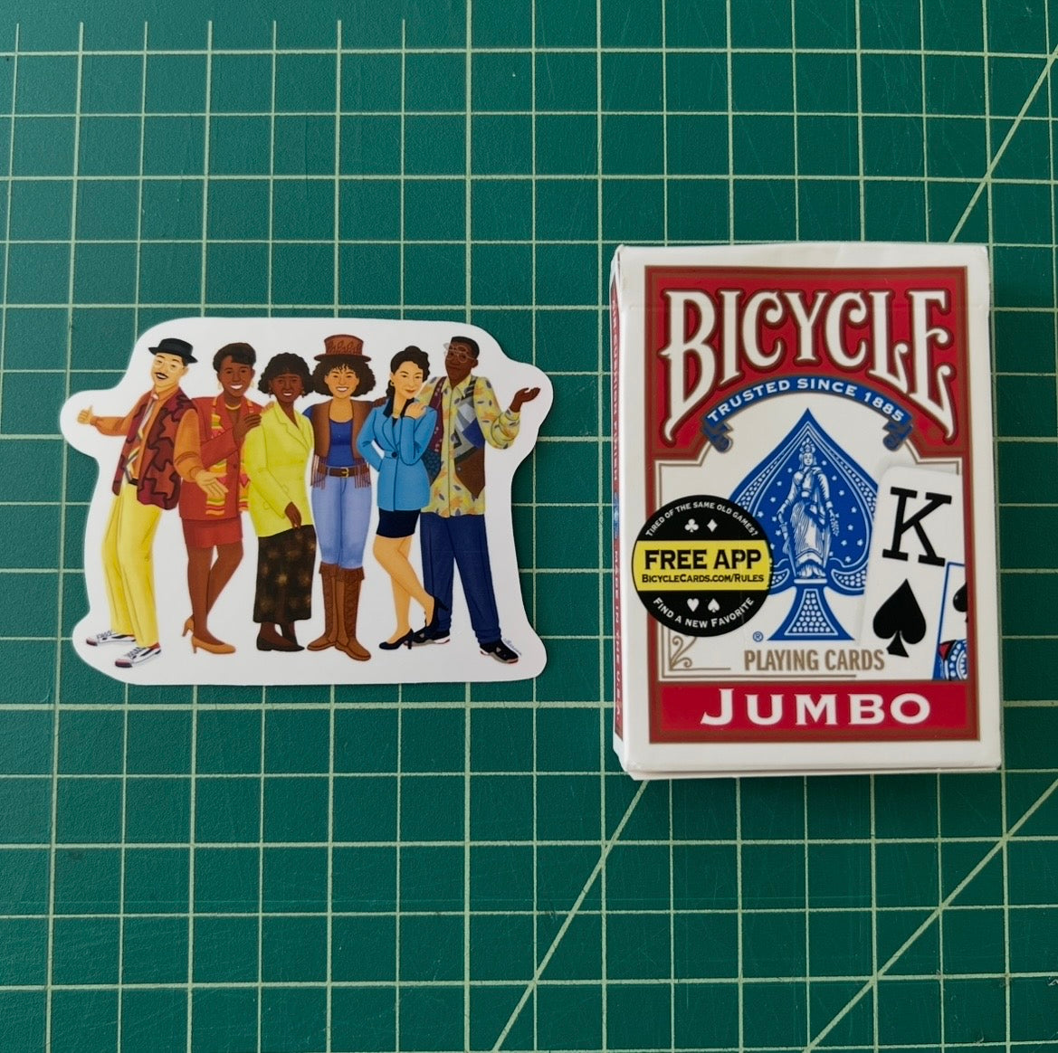 A Different World Cast Sticker