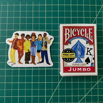 A Different World Cast Sticker