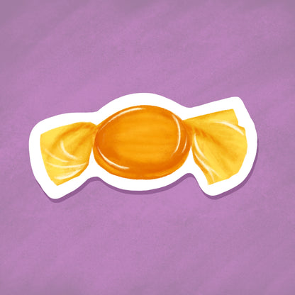 Butterscotch Candy Sticker