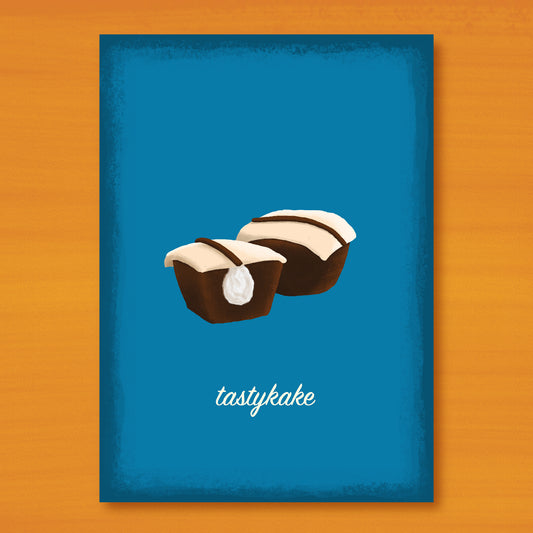 Cream Filled Chocolate Cupcake Art Print