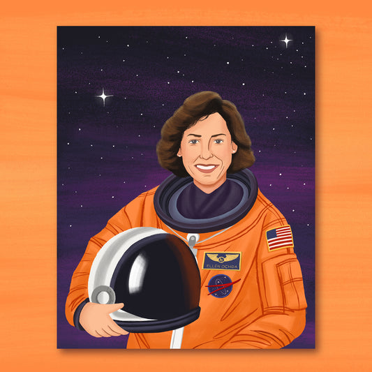 Ellen Ochoa Art Print