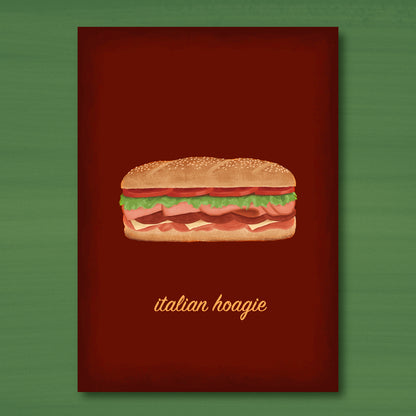 Italian Hoagie Art Print