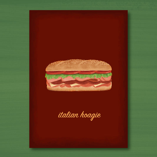 Italian Hoagie Art Print