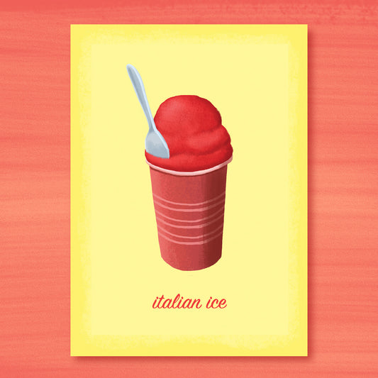 Italian Ice Art Print