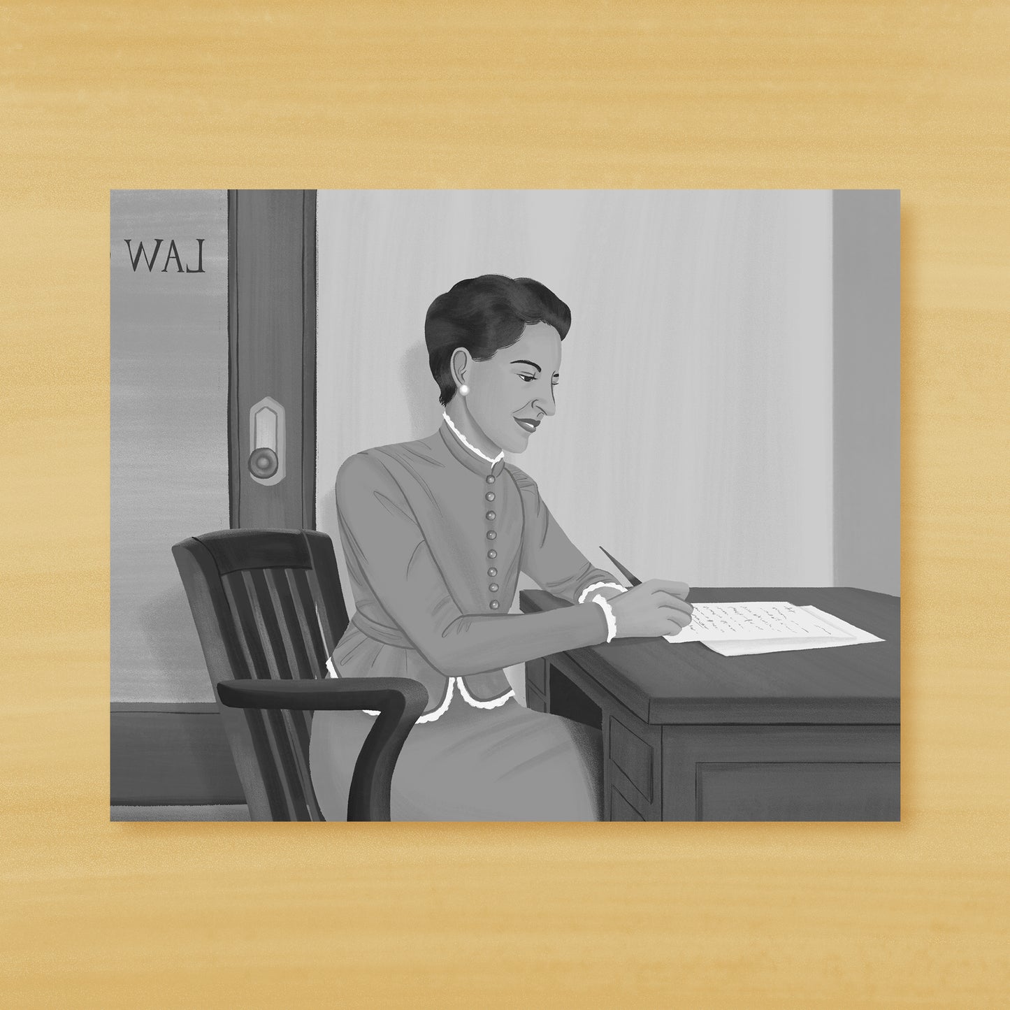 Jane Bolin Art Print