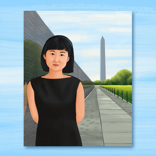 Maya Lin Art Print