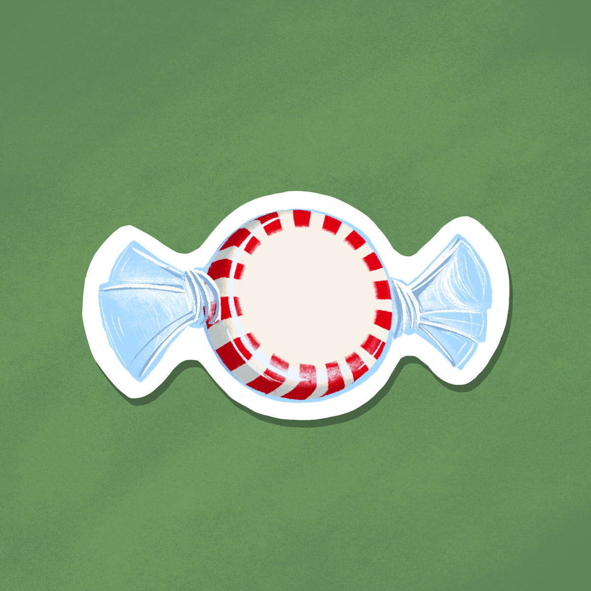 Hard Peppermint Candy Sticker