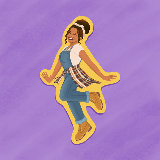 Synclaire James Sticker