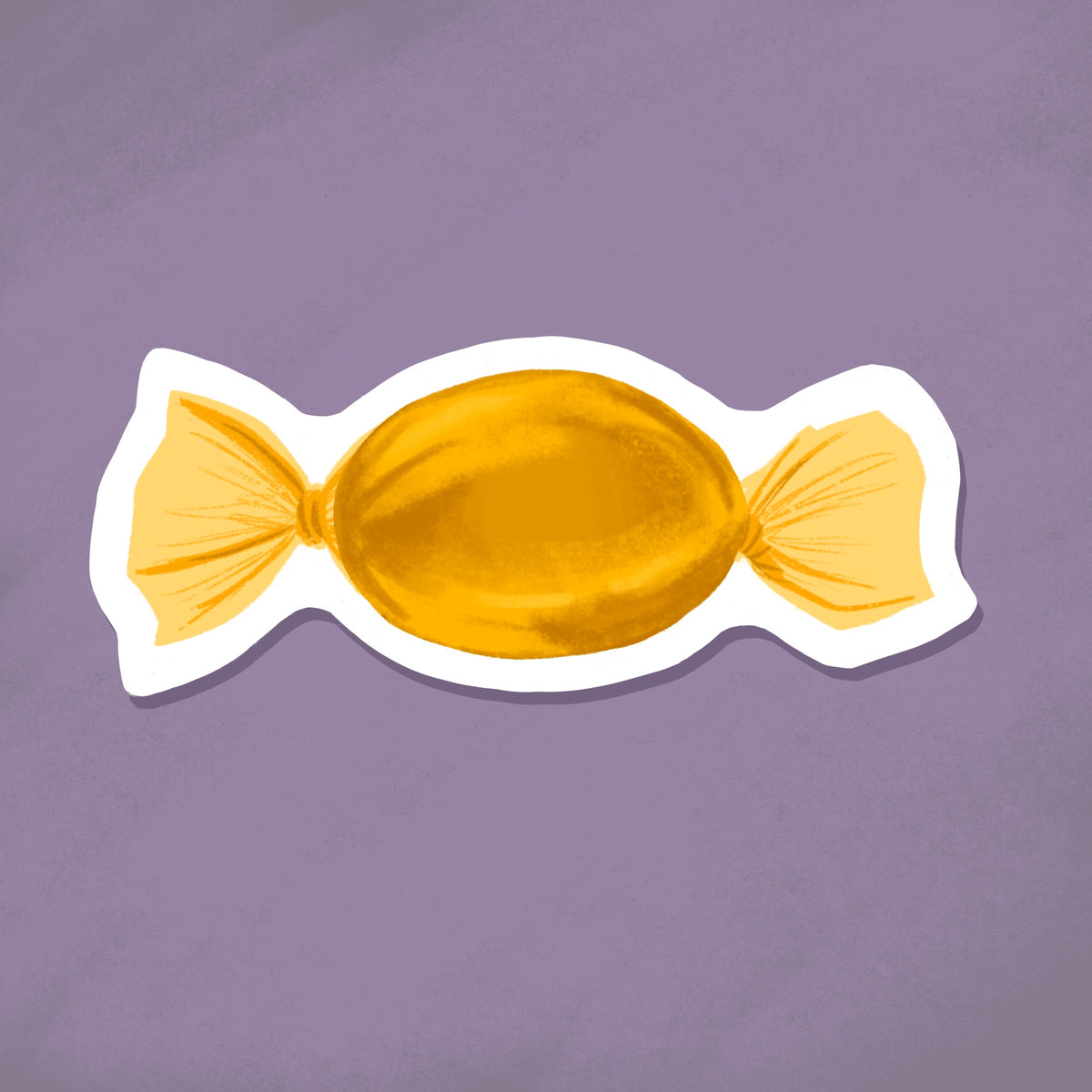 Caramel Hard Candy Sticker