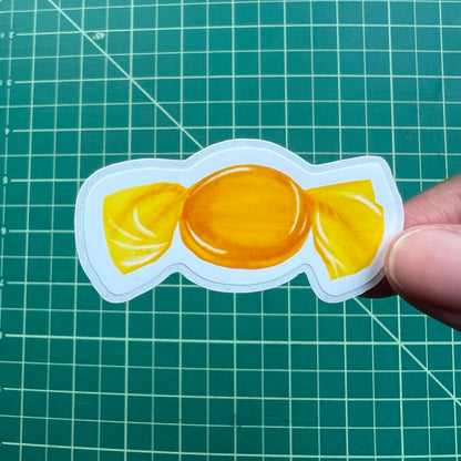 Butterscotch Candy Sticker