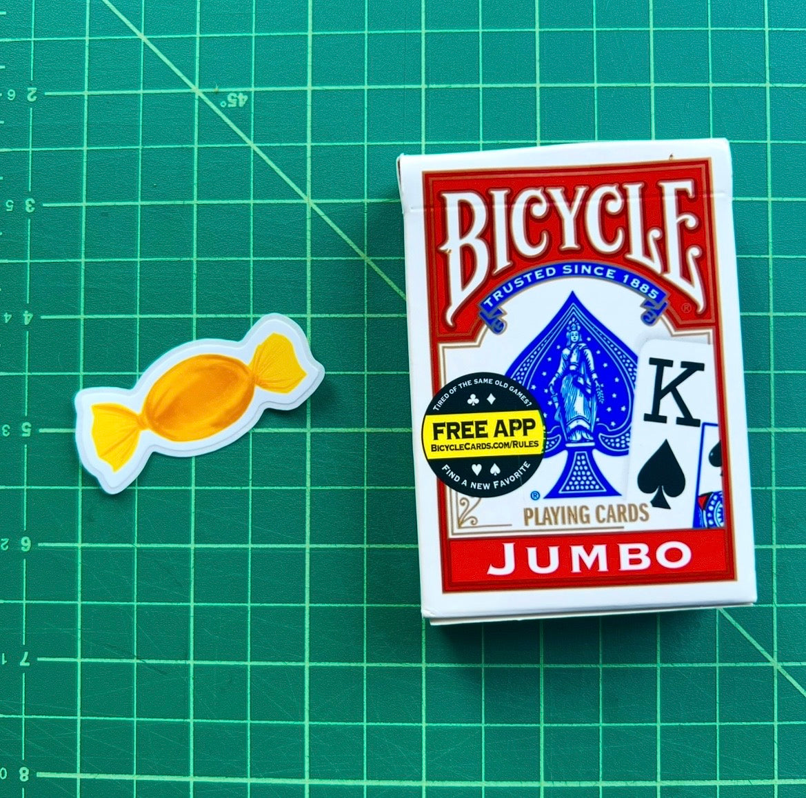 Caramel Hard Candy Sticker