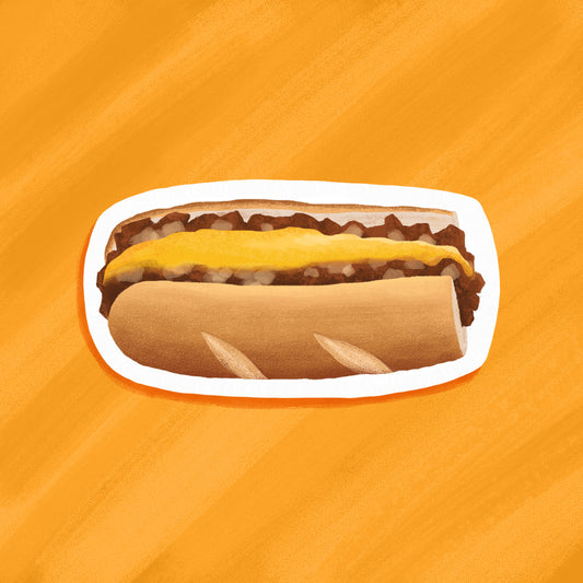 Philly Cheesesteak Sticker