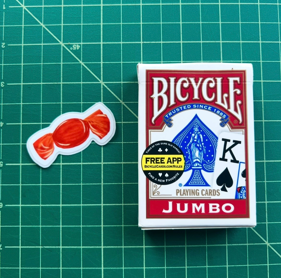 Cinnamon Candy Sticker