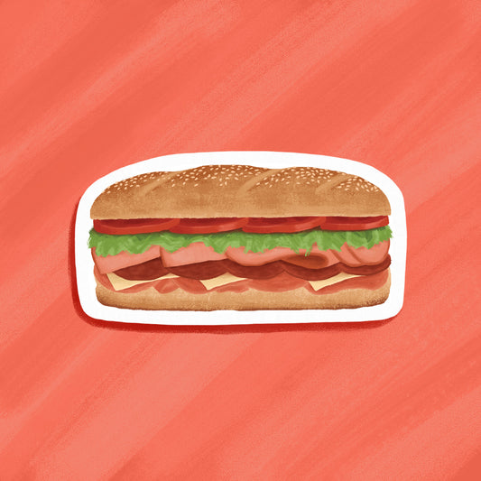 Italian Hoagie Sticker