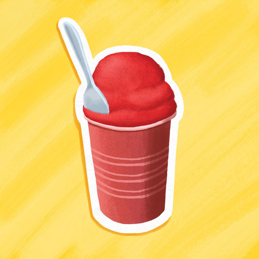 Italian Ice Sticker