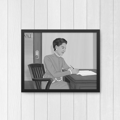 Jane Bolin Art Print