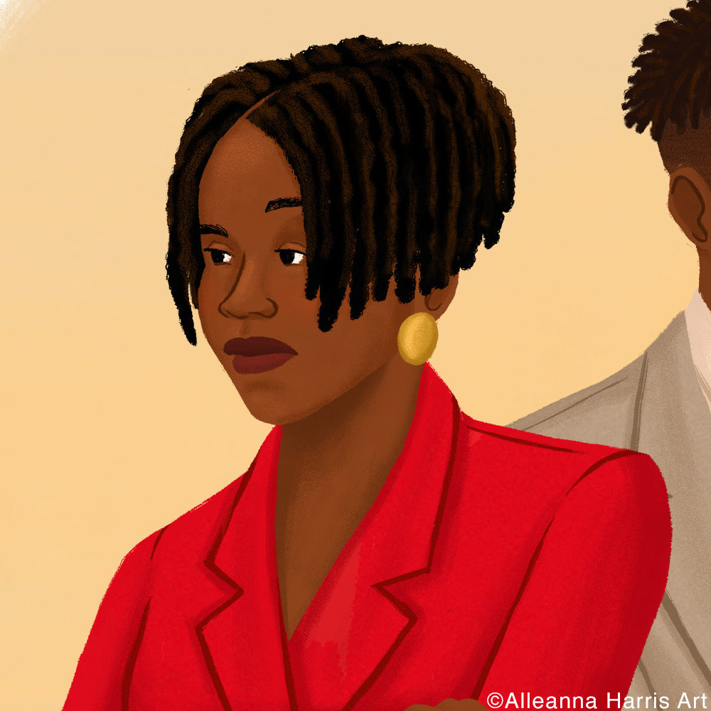 Maxine Shaw and Kyle Barker Art Print