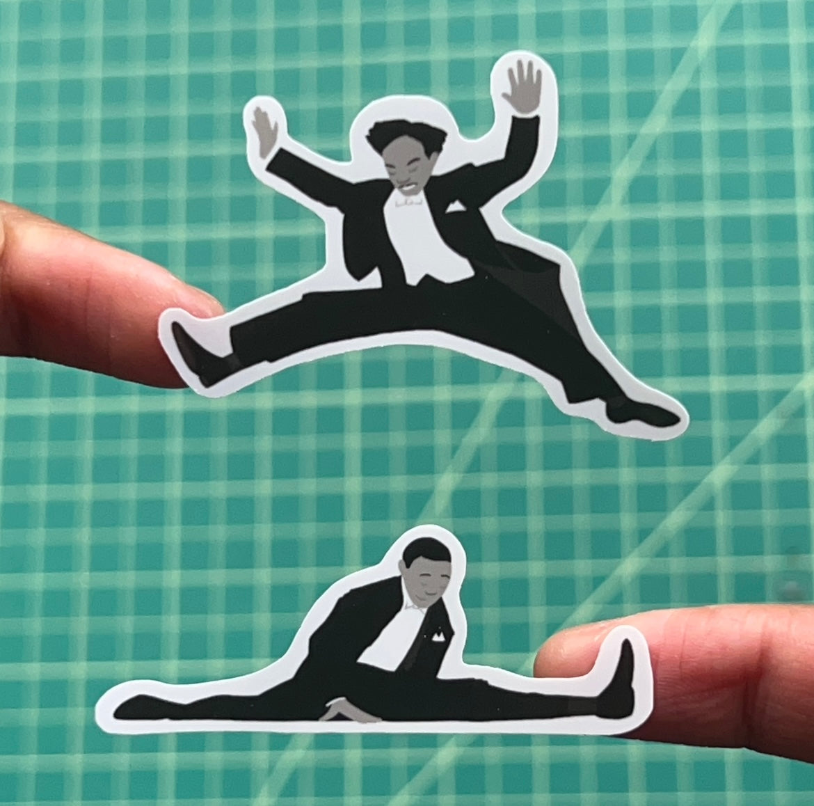 Nicholas Brothers Sticker Sheet