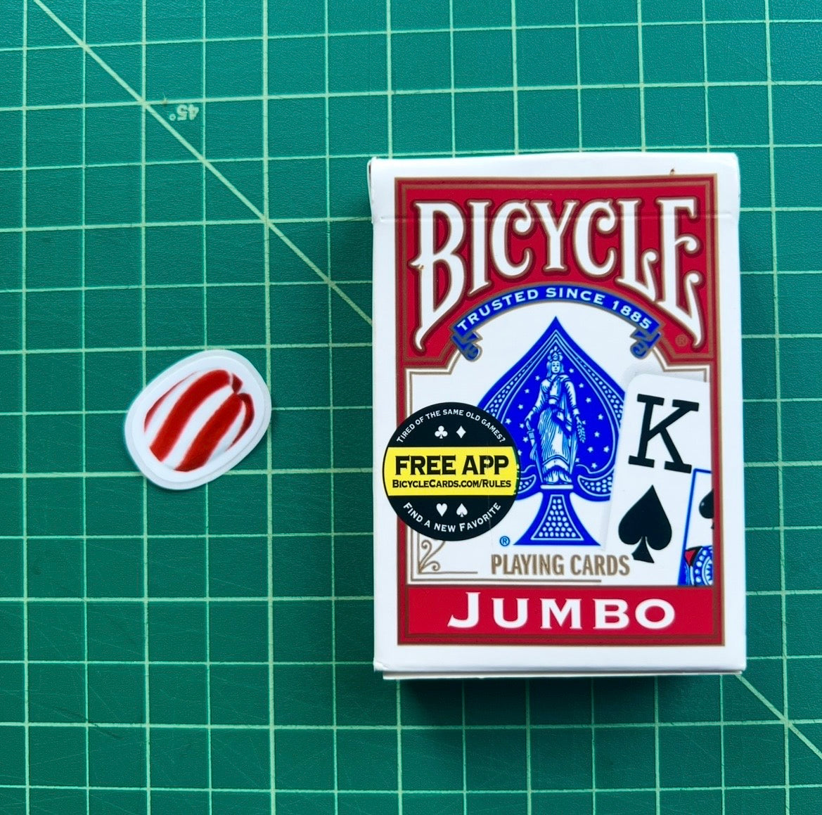 Soft Peppermint Candy Sticker
