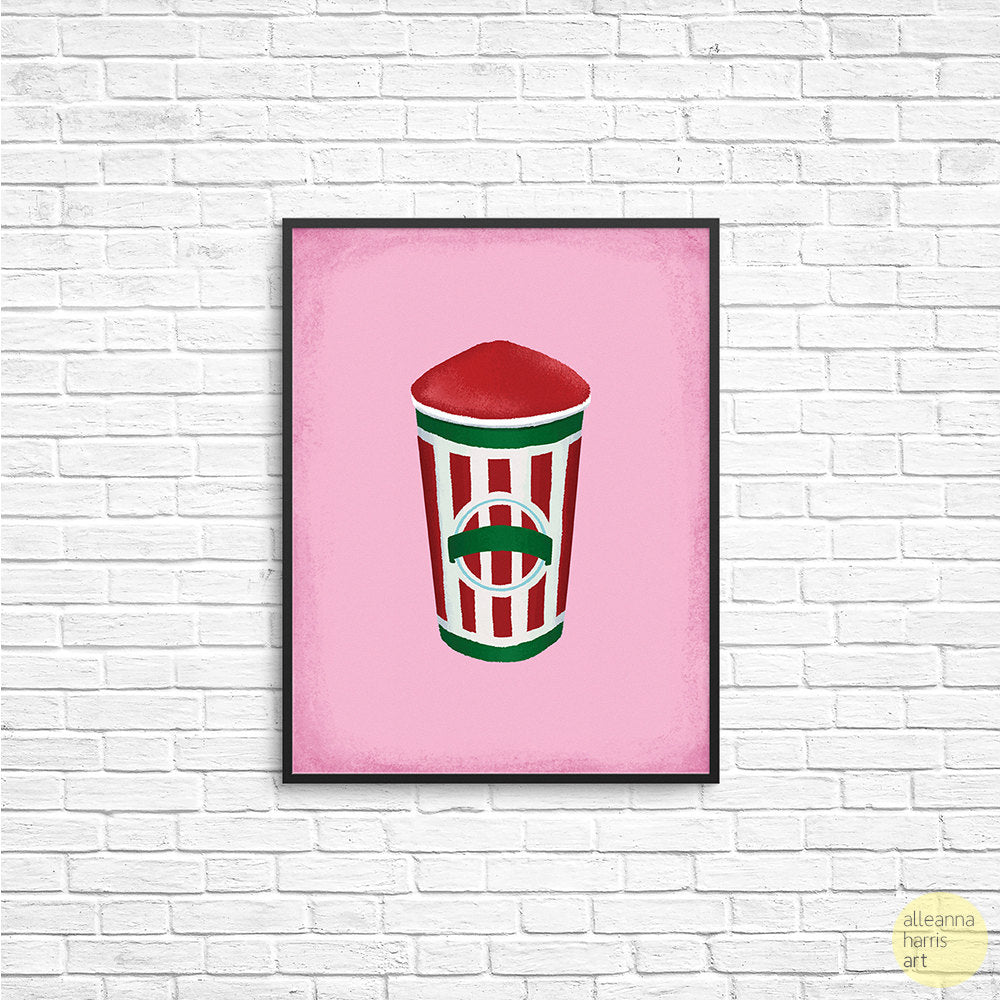 Rita’s Water Ice Art Print