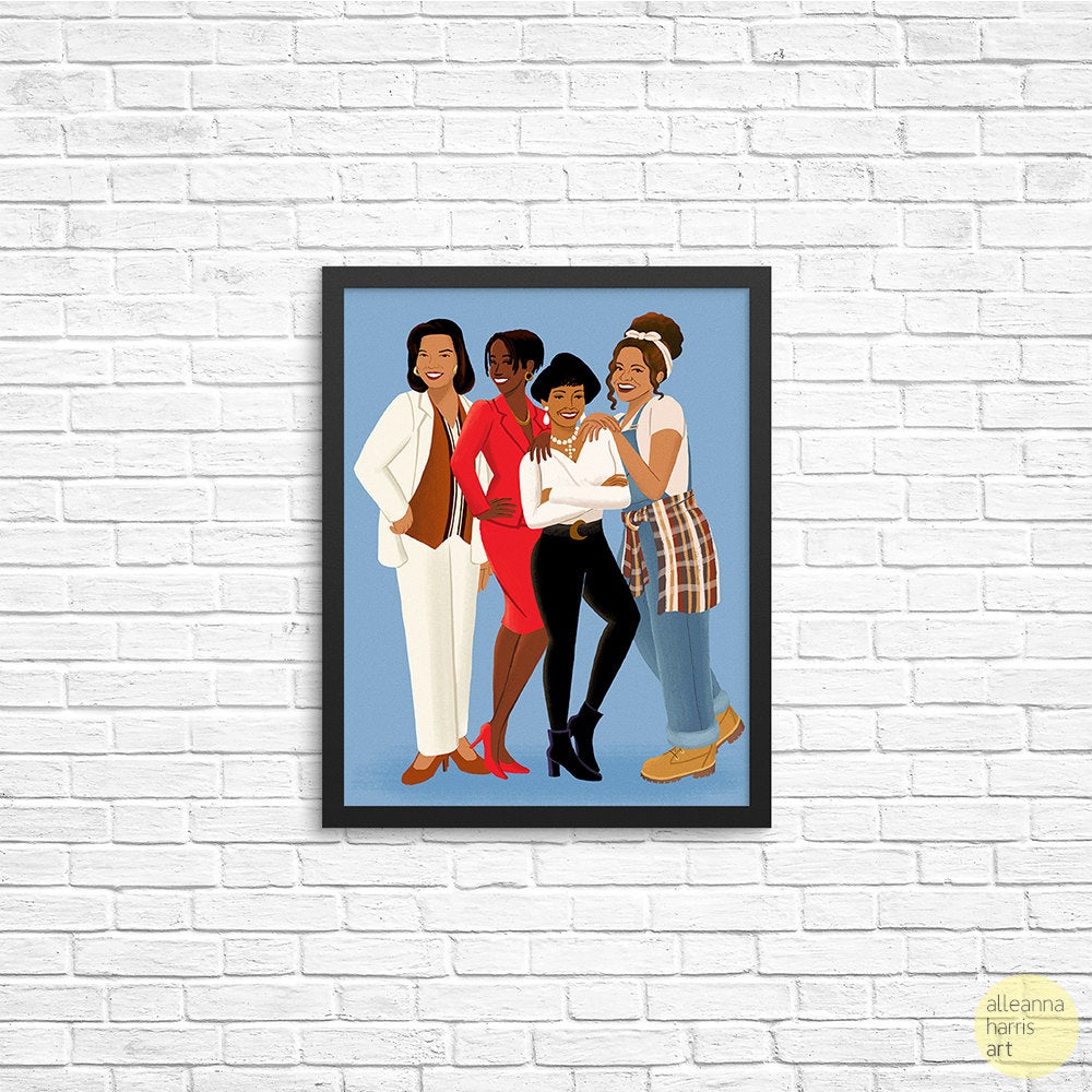 Living Single Art Print